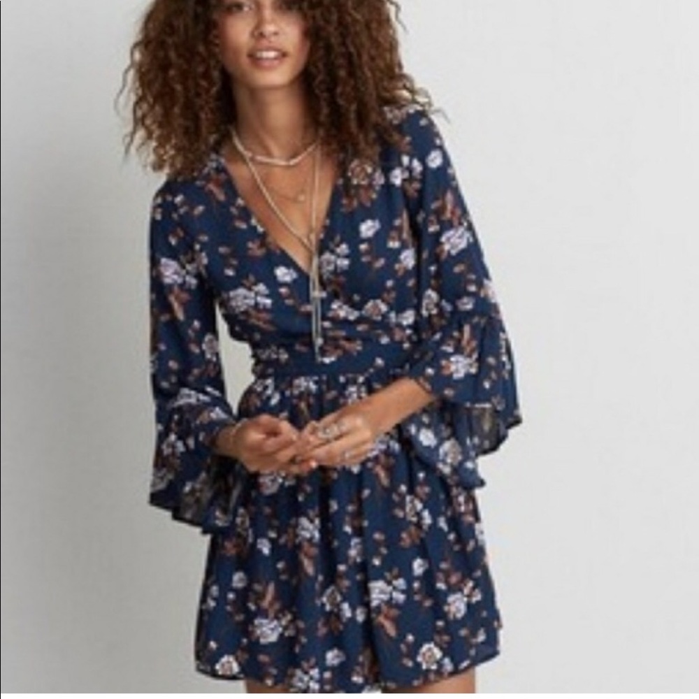 American Eagle Wrap Dress